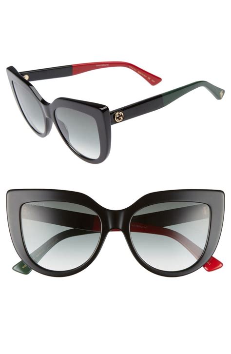 gucci glasses nordstrom|gucci 53mm rectangle sunglasses.